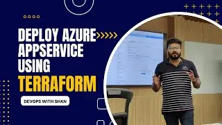 Deploy Azure appService  using Terraform | Shantanu Das