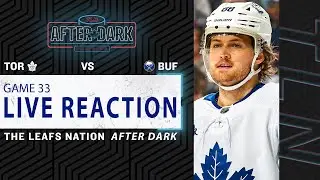 Maple Leafs at Buffalo Sabres LIVE POST GAME | Game 33 Reaction