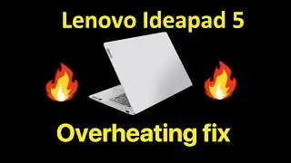 Lenovo Ideapad 5 Overheating Fix (changing thermal paste)