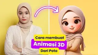 🔴 Cara membuat Animasi 3D dari foto di HP || Belajar AI untuk Pemula