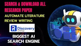 Search & Download all Research paper | Automate Literature Review |  AI Search Engine | R Discovery