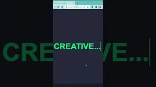 CSS Creative Text Animation Effects 