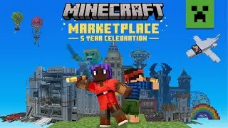 Minecraft Marketplace 5 Year Celebration Trailer