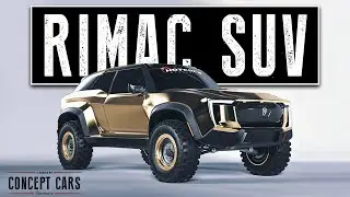 Rimac SUV EV - a 4X4 Electric Hyper-SUV Render Concept