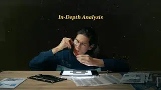 Over-analysing a photograph for 10 minutes.