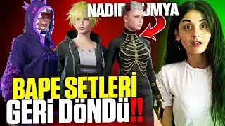 NADİR BAPE SETLERİ GERİ DÖNDÜ!! 😱 NADİR MUMYA SETİNİ ALDIM!! 😱 PUBG Mobile