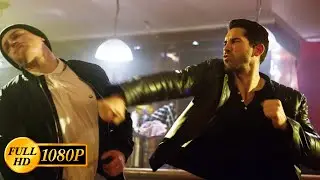 Scott Adkins takes the edge off by beating up guys in a bar / Accident Man (2018)