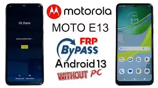 MOTOROLA E13 FRP BYPASS ANDROID 13✅ MOTO E13 GOOGLE ACCOUNT BYPASS✅ MOTO E13 FRP UNLOCK ANDROID 13✅