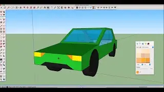 How to Easily Create 3D Car in Google Sketchup