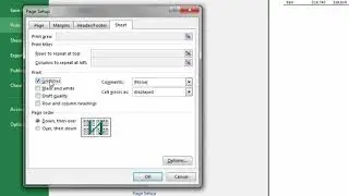 How to Print Gridlines in Excel; Print Gridlines; Print Background