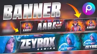 Make This Amazing Gaming Banner In PicsArt 🔥 only in 2 minute