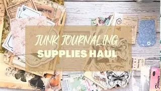 Junk Journal Supplies Haul | Shein