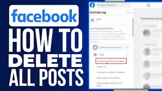 How To Delete All Posts On Facebook (2024) Works in Android & IOS