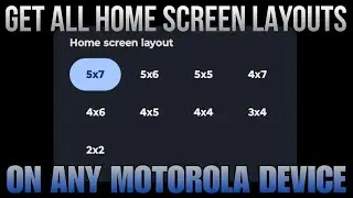 Get All Home Screen Layouts On Any Motorola Device | Techtitive
