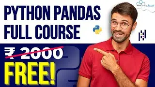 Python Pandas Tutorial for Beginners [FREE | Learn Pandas in 3 Hours