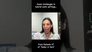 Zoom doesnt work well in hybrid work environments