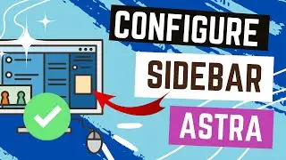 How to Enable Sidebar for a Page in Astra