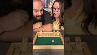 Will One Of Us FINALLY Shut The Box?! #boardgames #couple #fun