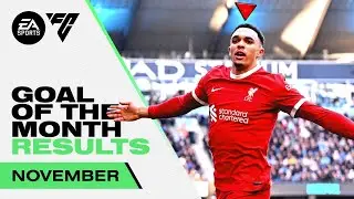 November's Goal of the Month Winner! | Nunez stunner, Salah skill & Trent Alexander-Arnold