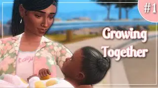 Single Mom in San Sequoia| growing together let's play Ep1-Sims 4