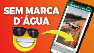 COMO REMOVER MARCA D´ÁGUA DE VÍDEO E IMAGEM PELO CELULAR