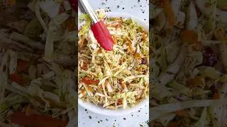 The ONLY Coleslaw Recipe You'll EVER NEED {No Mayo}