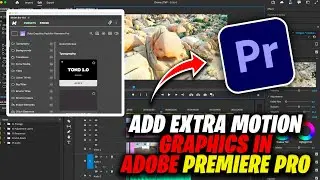 How to EASILY ADD EXTRA MOTION GRAPHICS TEMPLATES to Motion Bro in Adobe Premiere Pro