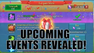 Lords mobile All Upcoming Events Revealed |Full Event(GEMerous Spooktacular Event) Preview