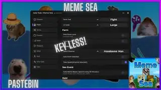 [UPDATE 4] Meme Sea Script PASTEBIN AUTO FARM | AUTO RAID | PVP AIMBOT | AND MORE!!