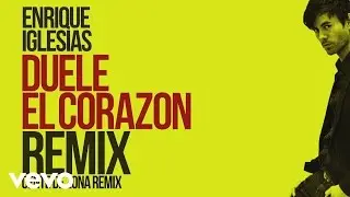 Enrique Iglesias - DUELE EL CORAZON (Remix)[Lyric Video] ft. Gente de Zona, Wisin