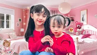 SURPRISE KAMAR BARU SERBA PINK BUAT SAMANTHA DAN AUDREY !! KOMPILASI VLOG 1 JAM PINDAH KAMAR