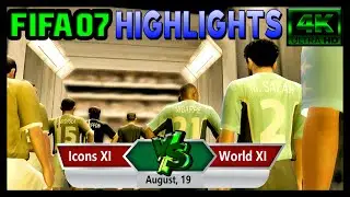 Icons XI vs World XI ➤ FIFA 07 Next Season Patch 2022 ➤ Subscribe to get this Patch for Free!