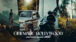 Cinematic Hollywood Color Tone For All Photos | Lightroom Mobile Editing Tutorial | Lightroom Preset