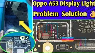 Oppo A53 Display Light Problem Solution ! A53 Display Light Jumper Solution✅️💯