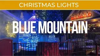 Experience the Mesmerizing Christmas Lights in Blue Mountain Ontario | Holiday Magic