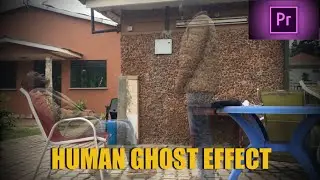 How to create a human ghost effect in premiere pro