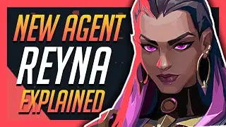 VALORANT NEW Agent REYNA Gameplay Breakdown - All Abilities Explained!