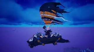 Fortnite Halloween 2024 battle bus [4K]