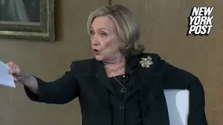 Hillary Clinton confronted by heckler over Biden’s ‘warmongering’ speech: ‘Sit down!’