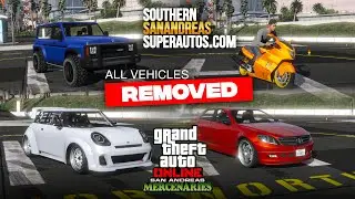 GTAO: San Andreas Mercenaries - All Vehicles Removed (Southern San Andreas Super Autos)