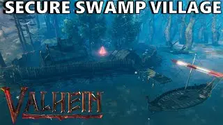 Valheim Swamp Village Building Timelapse Full HD