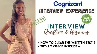 Cognizant latest interview Experience 2023 | CTS interview | TR & HR Interview questions | Genc