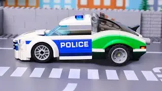 Lego Wrong Cars Brick Building Animation for Kids