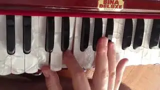 Аккорды гармошка киртан. Харе Кришна. Hare Krishna. Chords Maha mantra kirtan harmonium tutorial 7