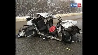 В ДТП в Елецком районе пострадала 24-летняя девушка