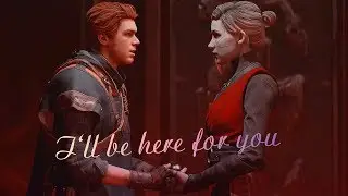 » be here for you (cal kestis x merrin; star wars jedi fallen order gmv)