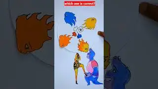 Which one is Correct.?? | Eember x Gigachad #elemental#gigachad #viralvideo #shorts