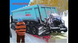Подборка страшных ДТП  Въехал прямо в зад