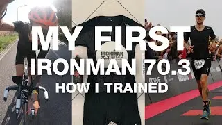 MY FIRST IRONMAN 70.3 Triathlon / HOW I TRAINED + GEAR as a beginner with no swimming background