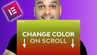 Change Background Color On Scroll (tutorial with Elementor Pro)